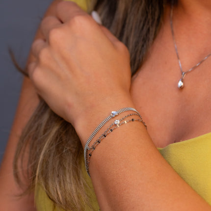 Armband mit Herz - Sterling Silber