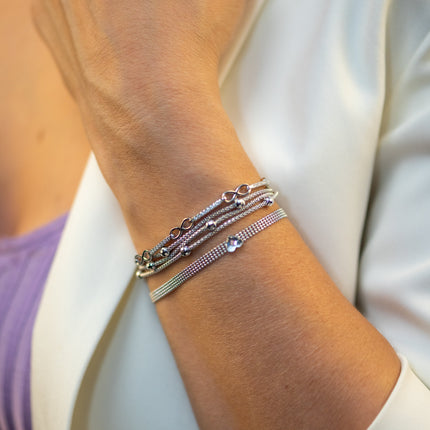 Armband mit Herz - Sterling Silber