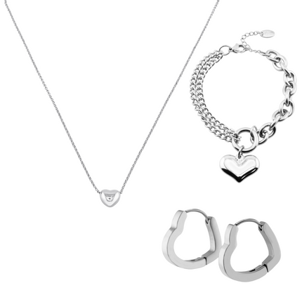 Jewelry set love gloss