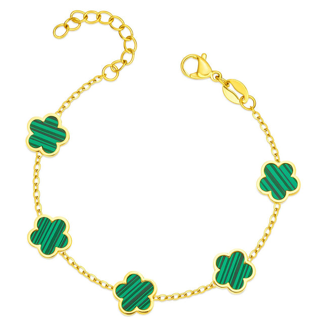 Green Clover Armband - wasserfest