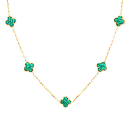 Green Clover Kette - wasserfest