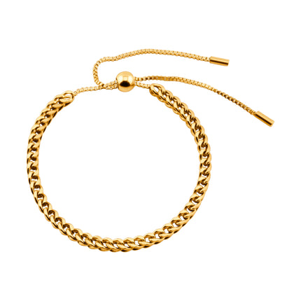 Cuban Link Chain Slider Armband - wasserfest