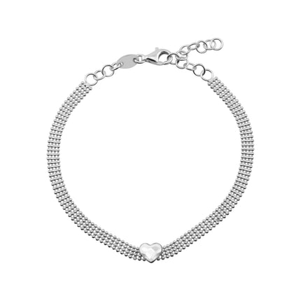 Armband mit Herz - Sterling Silber