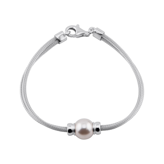 Armband mit Perle - Sterling Silber