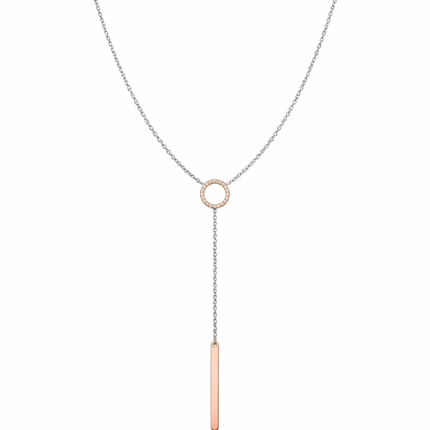 Halskette mit Stab-anhänger - Sterling Silber