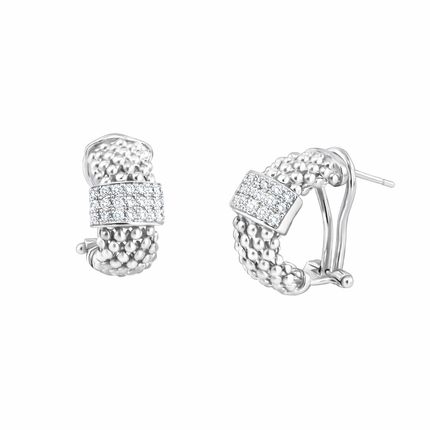 Popcorn Chain Ohrringe - Sterling Silber