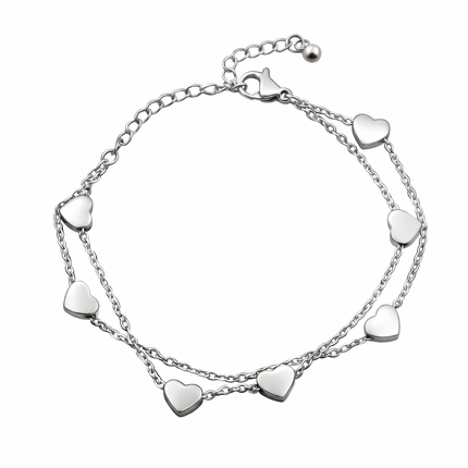Herz-Armband - wasserfest