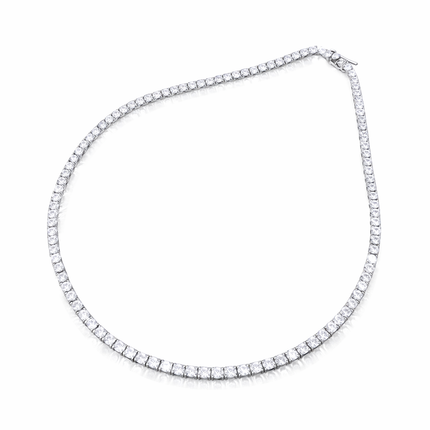 Tennis Halskette 3 mm - Sterling Silber