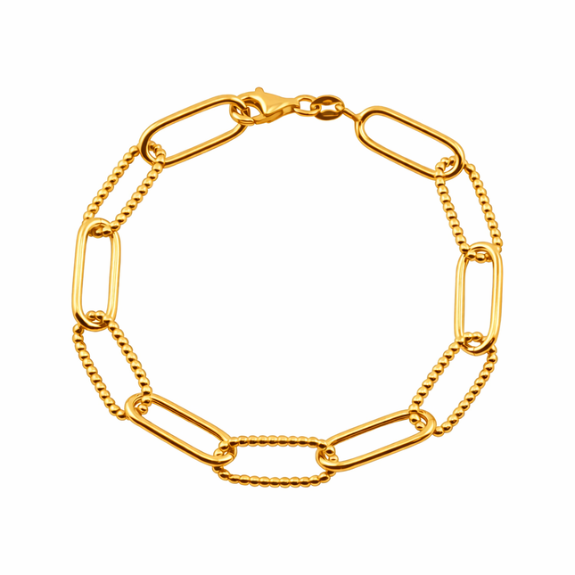 Link Chain Armband Sterling Silver