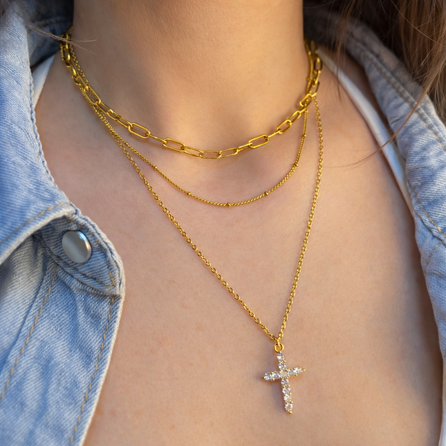 Link Chain Halskette - wasserfest