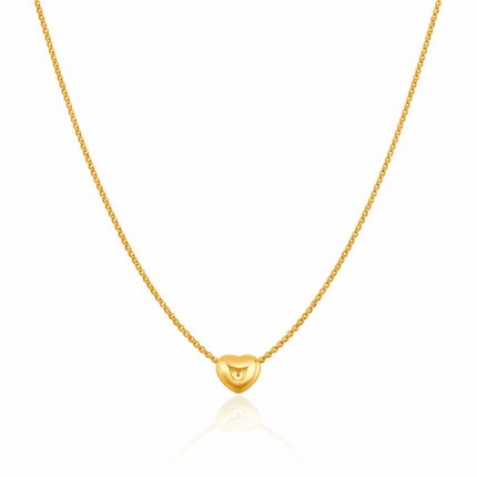 Herzkette - Sterling Silber