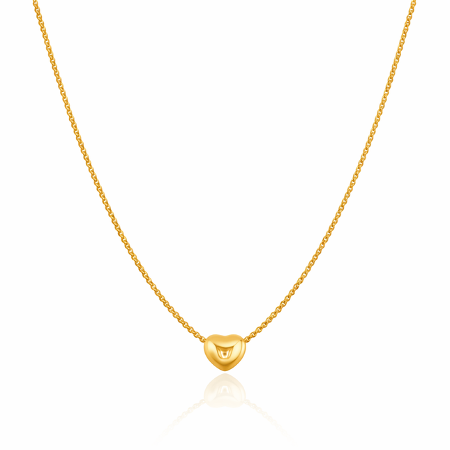 Herzkette - Sterling Silber