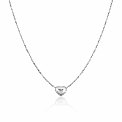 Herzkette - Sterling Silber