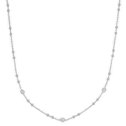 Zirkonia-Kette - Sterling Silber