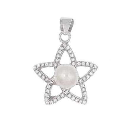 Blütenperle Anhänger - Sterling Silber