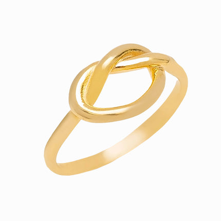 Verknoteter Ring - Sterling Silber