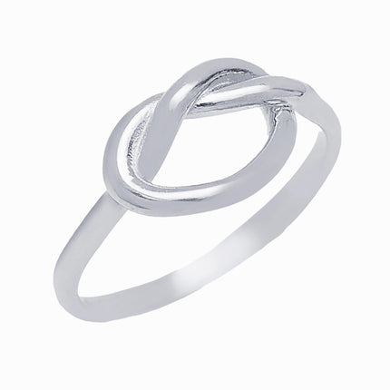 Verknoteter Ring - Sterling Silber