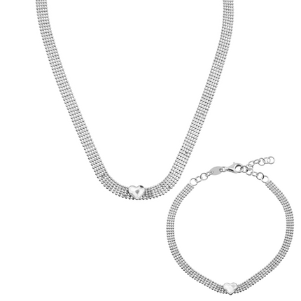 Schmuckset Pure Liebe - Sterling Silber