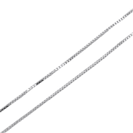 Box Chain Kette - Sterling Silber